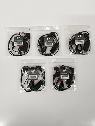 LG Original Wired Headset with Mic and ON/OFF button (5 PACK), Premium Quality, Stereo 3.5 mm, for LG G2, G3, G4, G5, also works with iPhones, iPads, tablets and computers