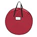 Tiny Tim Totes 83-DT5567 Christmas Storage Bag For 24-Inch Wide Artificial Wreaths in Holiday Red, 24 Inch