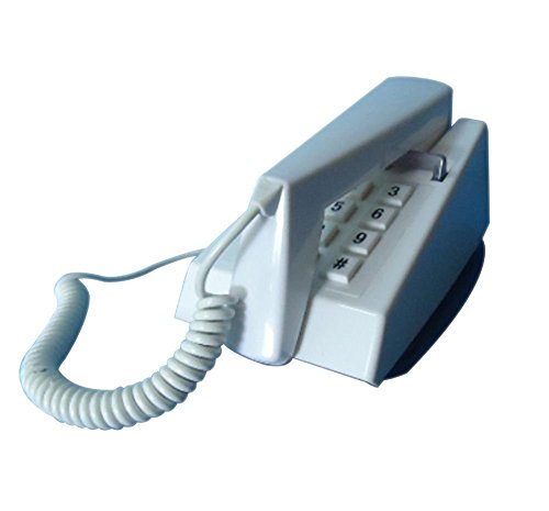 White Push Button 1970s Style Trimphone