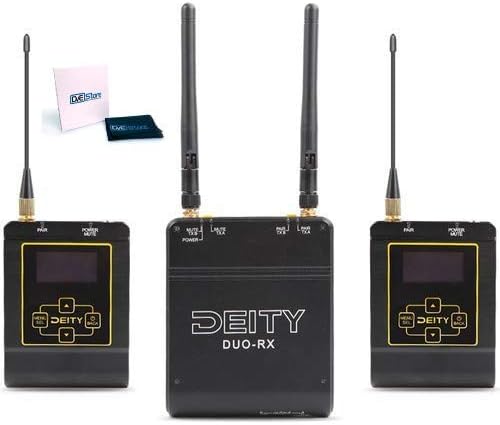 Deity Microphones Deity Connect Dual-Channel True Diversity Wireless System (2.4 GHz) with Lens Cloth Bundle