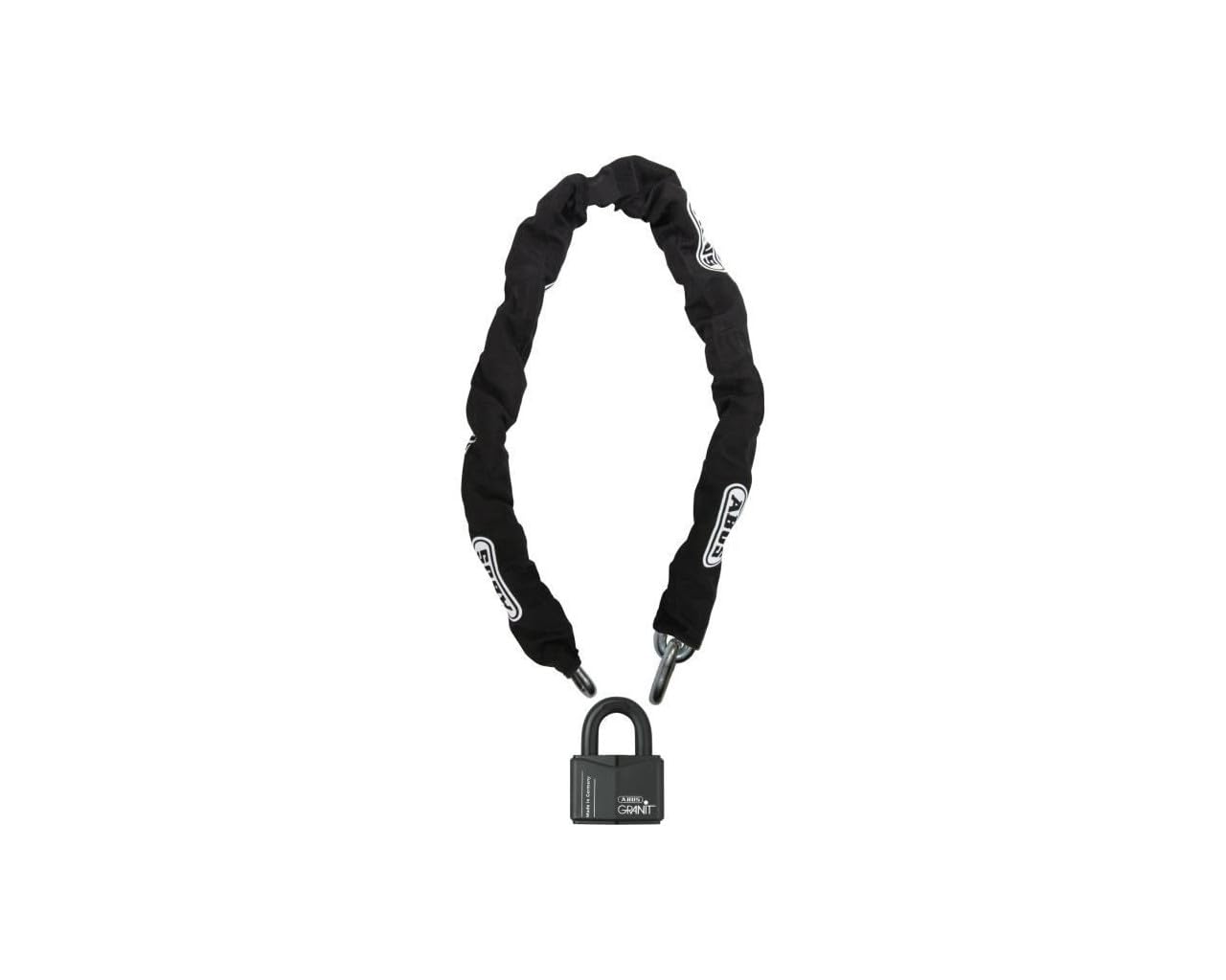 ABUS motorbike lock 37RK/70 + 14MK - Motorbike chain with padlock - ABUS security level 20 - 150 chain length