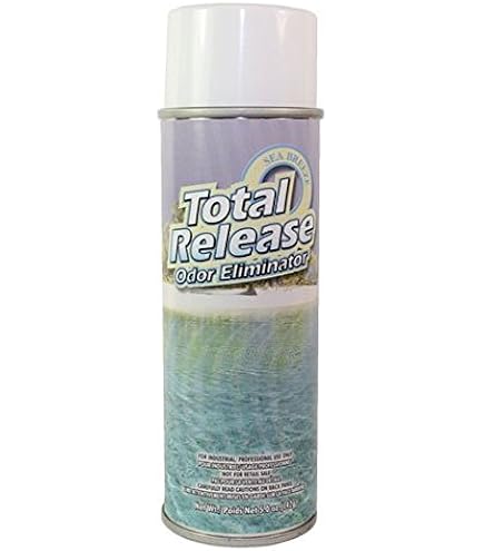 Total Release Odor Eliminator – Black Diamond Scent, 5 Oz Aerosol By Hi-Tech
