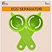Egg Separator - Egg Yolk White Separator - 2 PCS - Quick and Easily White Yolk Filter Cooking Tool - Easy Egg White Strainer - Yolk Separator