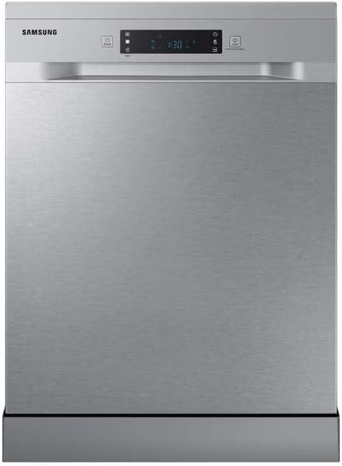Samsung Freestanding Dishwasher Series 7 Auto Door 14 Place Silver