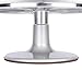 Ohuhu Aluminium Alloy Cake Turntable 12 Inch Revolving Rotating Cake Decorating Stand with Non-Slip Rubber Bottom