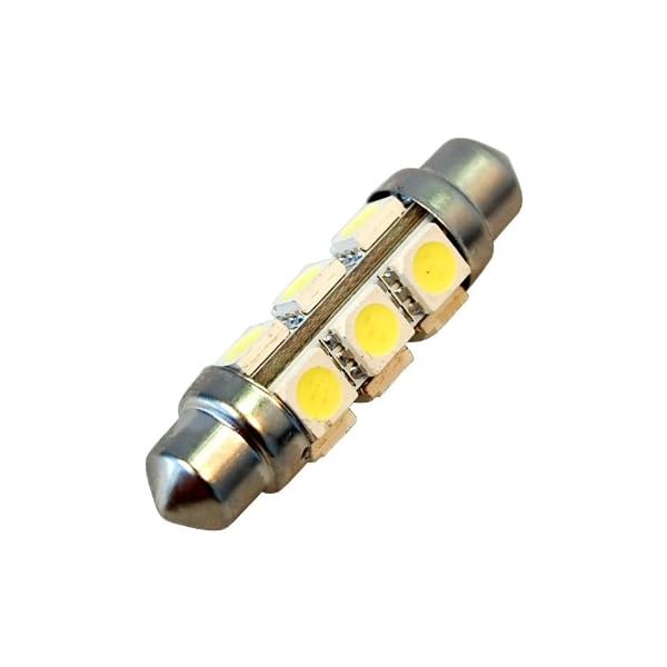 HQRP-360-deg-42mm-Festoon-12-LEDs-Cool-White-Navigation-Bulb-for-Fixed-Mount-Pedestal-Fold-Down-Anchor-Light-Plug-In-Pole-Anchor-Light-plus-HQRP-UV-Meter
