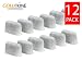GOLDTONE Water Filters For CUISINART Coffee Maker Activated Charcoal Filter Water Replacement Charcoal Water Filters For CUISINART Coffee Machines Cartridges Replace CUISINART DCC-RWF (12 Pack)