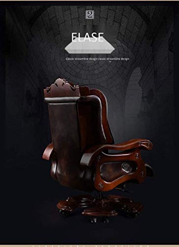 Home-Computer-Chair-Massage-Boss-Chair-Leather-Computer-Chair-Home-Executive-Chair-Business-145Reclining-Lifting-Massage-President-Office-Turn-Chair-Recliner-Adjustable-Seat-Height-360-Degr-Imp