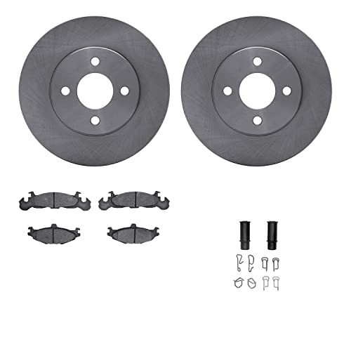 Dynamic Friction Company Front Brake Kit Fits 1984-1986 Chrysler Daytona, Laser…
