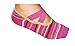 Lupo Women's Striped No Slip Yoga Socks