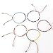 KELITCH Boho-color Crystal Shell Beaded Friendship Bracelets Handmade Strand Bracelet Bangles Jewelry For Summer