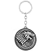 Game of Thrones: House Stark Direwolf Sigil Keychain