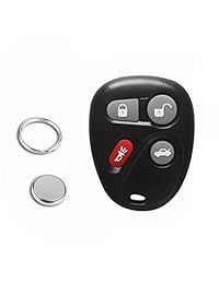 yitamotor 2pcs Keyless Entry Remote Control Car Key Fob 3 Botones de repuesto para 15042968