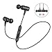 Bluetooth Headphones, Charlemain Wireless Magnetic Earbuds Stereo Noise Cancelling Sweatproof In-Ear Earphones Gym Running Workout Sports Headsets with Mic for iPhone X/8/7 Plus Samsung Galaxy S7 S8