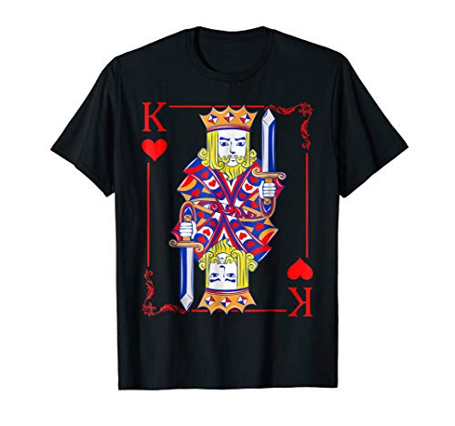 King Of Hearts Halloween Costume T-shirt