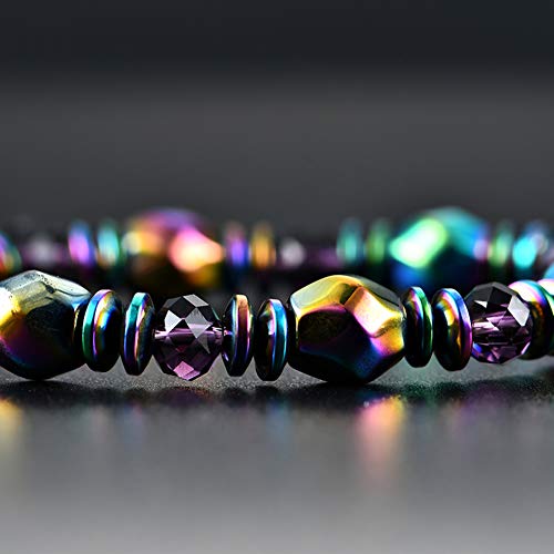 image for Hotdog Unisex Magnetic Hematite Bracelets, Metal Therapy, Bracelets fo