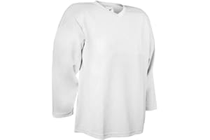 PEARSOX 100 Denier Blank Polyester Hockey Jersey - White