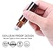 Hydior Essential Oil Roller Bottles,30 Pack 10ml Amber Glass Roller Bottles with Stainless Steel Roller Balls(4 Extra Spray,8 Extra Roller Balls,3 Dropper,2 Funnel,2 Opener,138 Label)