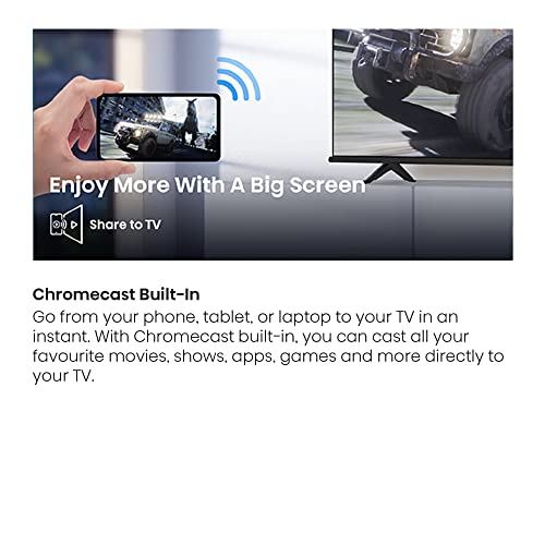 Hisense A6 Series 50Inch Class 4K UHD Smart Google TV with Voice