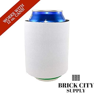 White Slap Can Cooler Blanks-Sublimation 3-5-10-20-50-100 packs Neoprene Bulk - Image 5