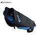 SUNMALL Mini Bike Bicycle Commuting Bag Storage Bag,Removable Frame Triangle Bike Bag,Black and Blue Bike Tool kit Bag for Kids Men Women (6 Months Warranty)thumb 4