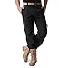 CRYSULLY Black Pants Men Casual Tactical Cargo Pants Cotton Stretch Man Military Hiking Trousers 9 Pockets 38