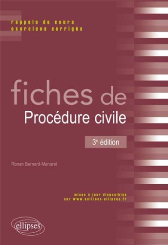 Fiches de procédure civile