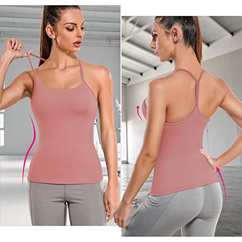 workout spaghetti strap tank top