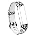 RedTaro Bands Compatible with Fitbit Alta and Fitbit Alta HR,Skull,Standard Size for 5.5