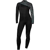 BARE 5MM Women's Elate Full Wetsuit | Comfortable high Stretch Neoprene Material | Long Sleeve | Great for All Watersports, Scuba Diving and Snorkeling