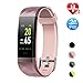 Letsfit Fitness Tracker HR, Color Screen Heart Rate Monitor Watch, Smart Activity Tracker Watch, IP68 Waterproof, Step Calorie Counter, Sleep Monitor, Pedometer Watch for Women Men Kids