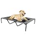 KOPEKS - Elevated Indoor Outdoor Portable Bed - Extra Large Size Grey Color