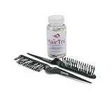 Hair Tru Hair Growth Vitamins, 1 Month Supply and 2 Scalpmaster Brush