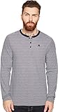 Hurley Dri-FIT Lookout Knit Long Sleeve Henley Tee Shirt - Mens