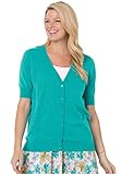Women's Plus Size Cool Cotton Cardigan Sweater