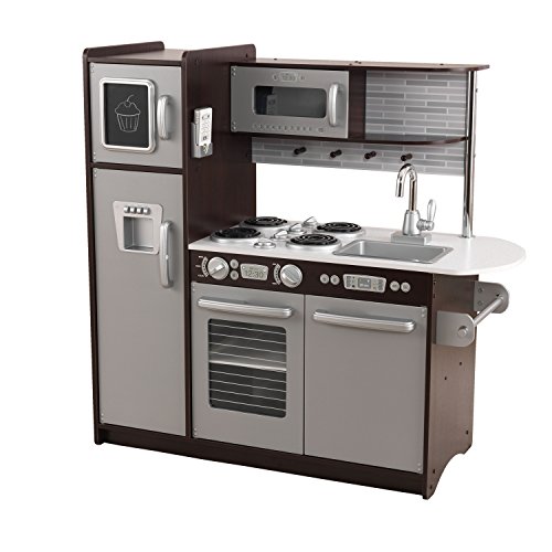 KidKraft Uptown Espresso Kitchen Toys & Games, Dress Up & Pretend Play, Pretend Play, Kitchen Toys, Kitchen Playsets