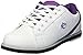 BSI Women's 460 Classic Bowling Shoe - Lightweight Shoes with Cushioned Support for Women, Purple & White, Size 7.5