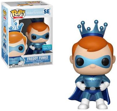 Pop! Make-A-Wish SE Freddy Metallic Superhero Limited Edtion 5000 PCS Vinyl Figure
