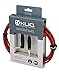 KLIQ Guitar Instrument Cable, 10 Ft - Custom Series with Premium Rean-Neutrik 1/4
