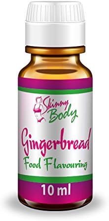 Skinny Body Food Flavourings 10 ml, Various Flavours, Sugar Free, Fat Free, Low Carb (Gigerbread)