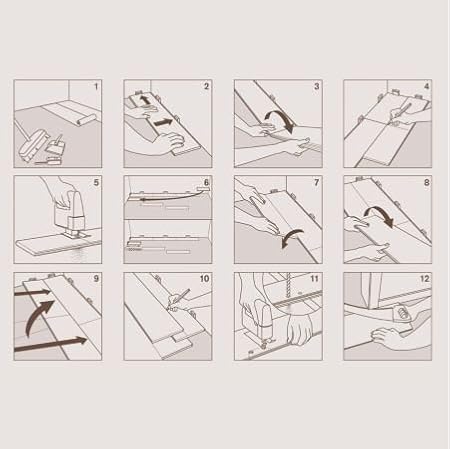 Overture Milano Oak Effect Laminate Flooring 1 25 M Pack Amazon