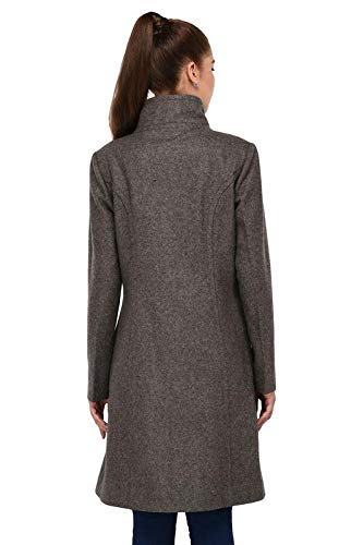owncraft grey wool coat