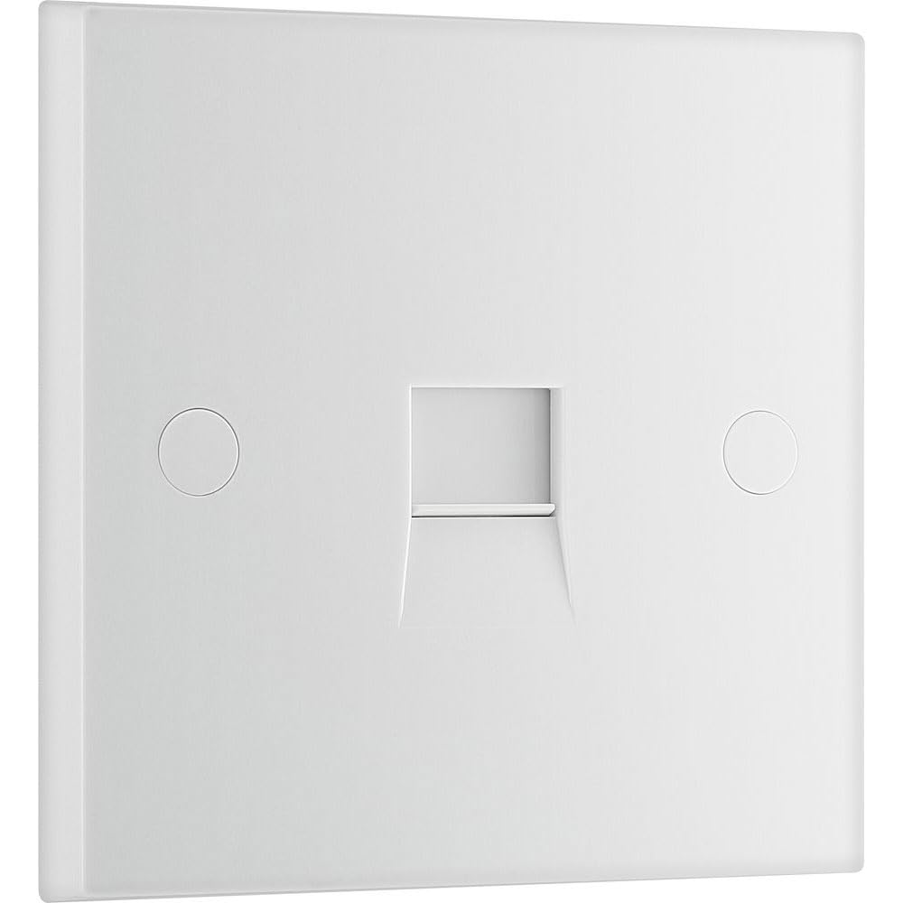 BG Electrical Single Master Telephone Slave Socket