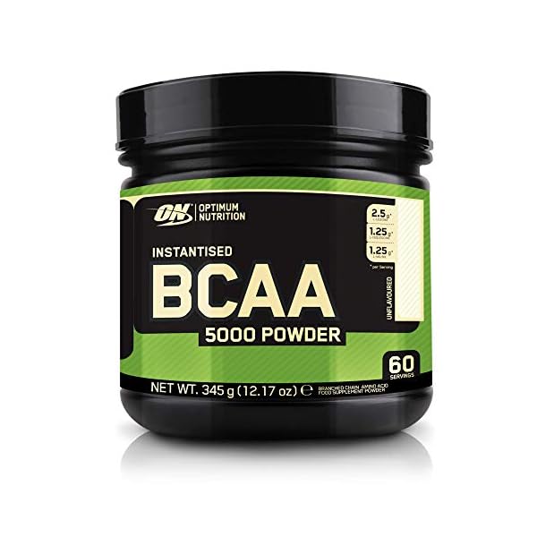 Optimum-Nutrition-5000-Powder-Branched-Chain-Amino-Acids-with-L-Leucine-L-Isoleucine-and-L-Valine-Unflavoured-Muscle-Building-and-Recovery-Supplements-60-Servings-345-g Optimum Nutrition 5000 Powder Branched Chain Amino Acids with L-Leucine, L-Isoleucine and L-Valine, Unflavoured Muscle…