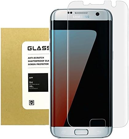 Galaxy S7 Edge Tempered Glass Screen Protector , Thierfy HD Screen Protector [9H Hardness] [Anti-Fingerprint] [ Bubble Free] [Scratch Proof] Screen Protector for Samsung Galaxy S7 Edge