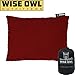 Wise Owl Outfitters Camping Pillow – Memory Foam Travel Pillow for Airplane Sleeping, Hiking, Backpacking & Outdoor Use - Small & Portable for Adults, Car, Camp & Tent