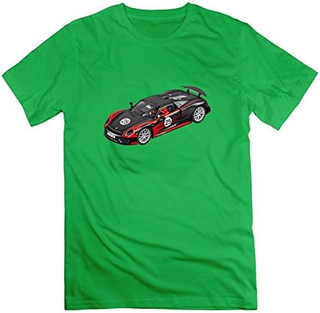 Porsche 918 Rsr Avengers America Green Top-shirt Style Personality X-large For Men Printed