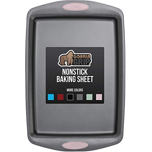 Gorilla Grip Original Non Stick Baking Cookie Sheets, Single Oven