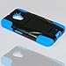 MOTOROLA MOTO X BLACK ARMOR BLUE SKIN HYBRID WITH KICKSTAND from [TRIPLE8ACCESSORIES] (Black-blue)