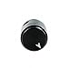 ELEDIY Solid Machined Metal Amplifier Knobs,Volume Adjustment Potentiometer Knob (Pack of 4 )